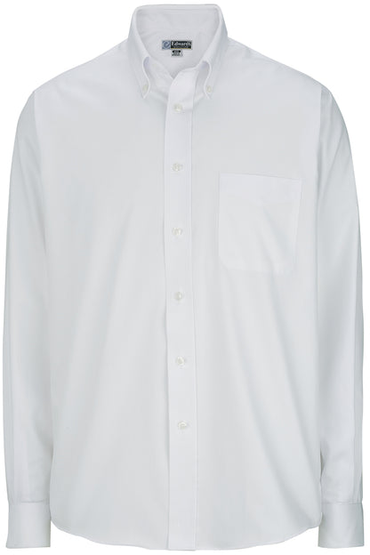 Pinpoint Oxford Long Sleeve Mens Shirt - 1975