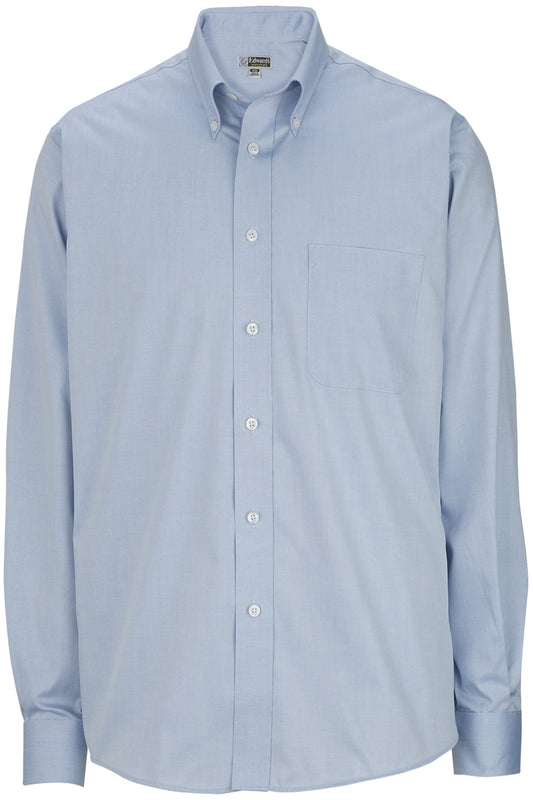 Pinpoint Oxford Long Sleeve Mens Shirt - 1975