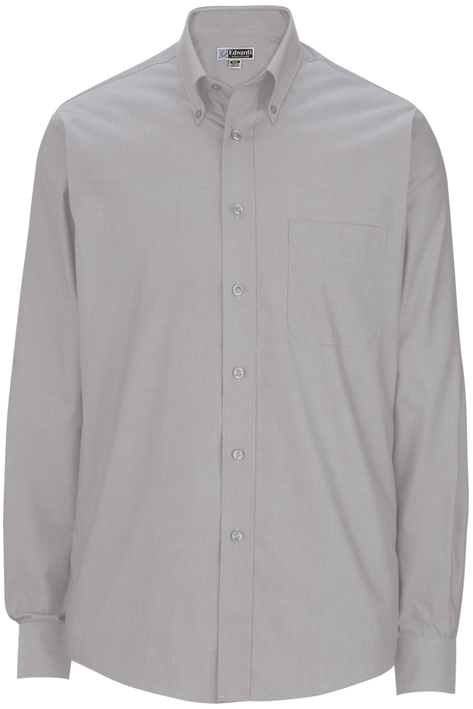 Pinpoint Oxford Long Sleeve Mens Shirt - 1975