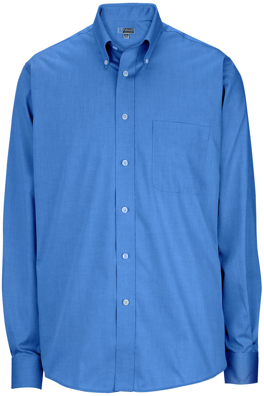 Pinpoint Oxford Long Sleeve Mens Shirt - 1975
