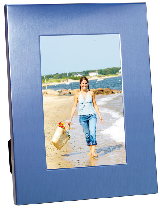4 x 6 Colorful Brushed Aluminum Frame-20488