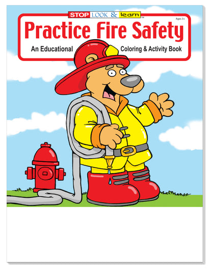 Coloring Book Practice Fire Safety-20626