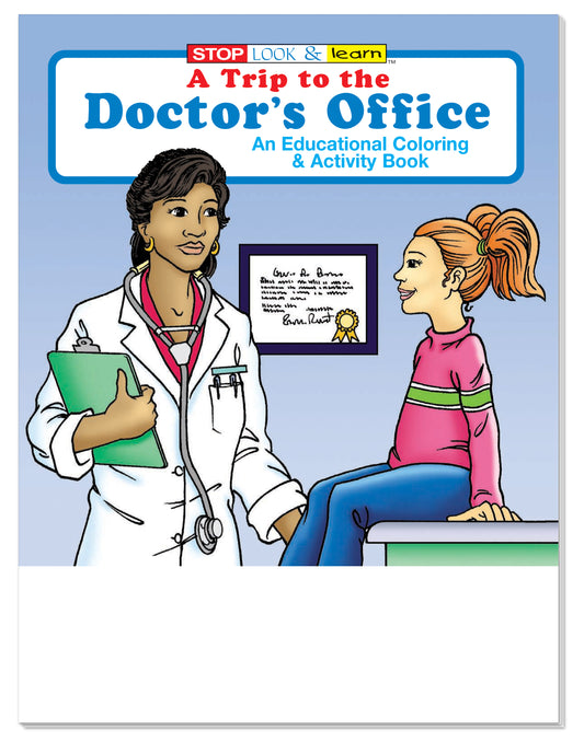 Coloring Book A Trip to the Doctors Office-20627