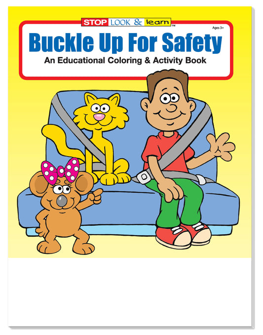 Good Value Coloring Book Buckle Up for Safety-20635