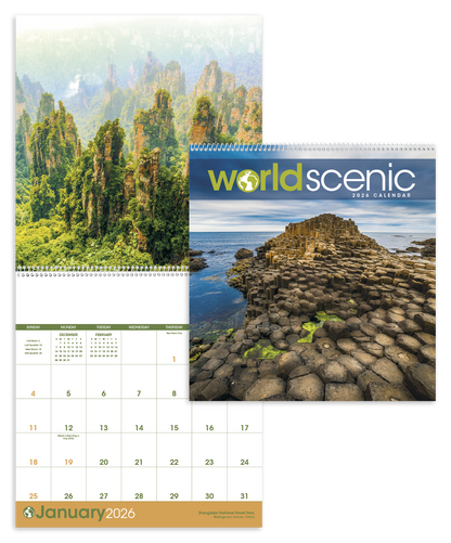 Triumph Calendars World Scenic Calendar-2101