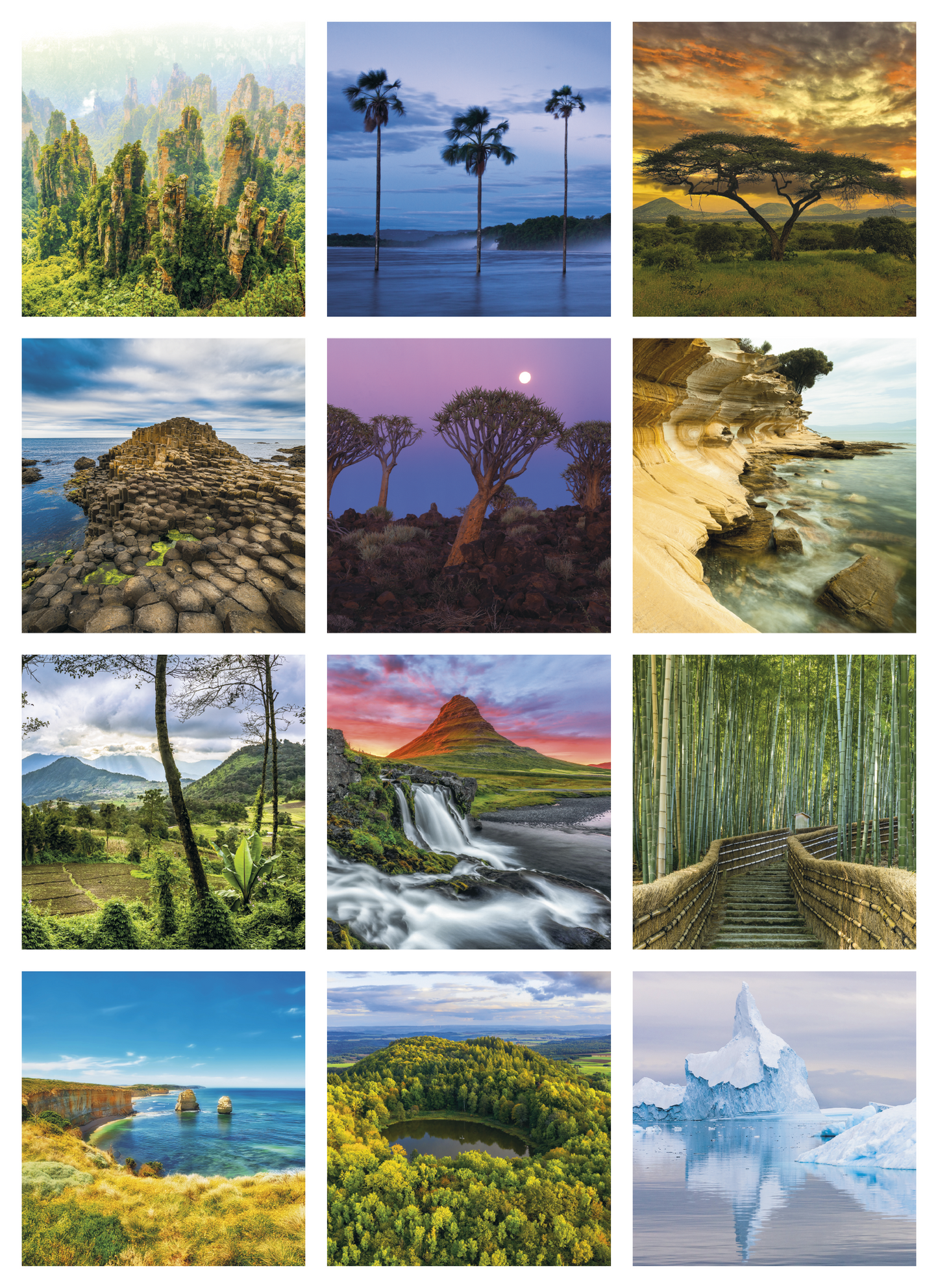 Triumph Calendars World Scenic Calendar-2101