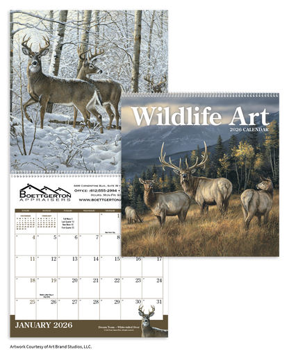 Triumph Calendars Wildlife Art Calendar-2104