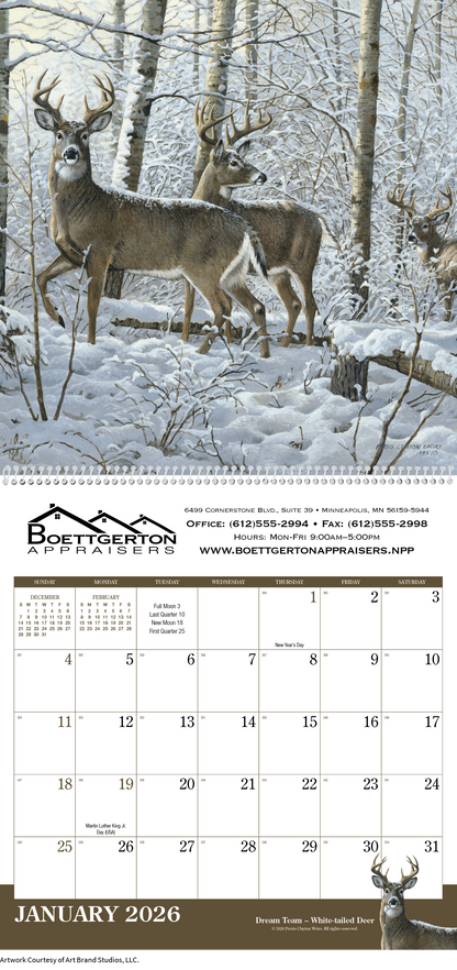Triumph Calendars Wildlife Art Calendar-2104