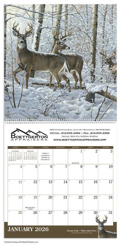 Triumph Calendars Wildlife Art Calendar-2104