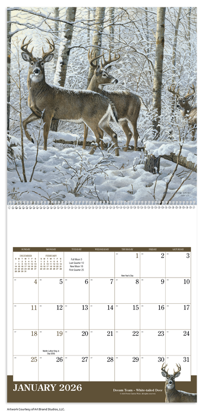 Triumph Calendars Wildlife Art Calendar-2104