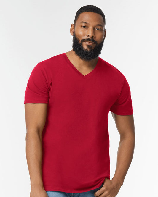 Gildan Softstyle? V-Neck T-Shirt. 64V00