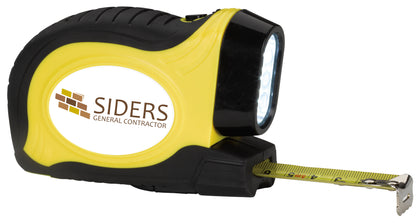 Tape Measure with LED Flashlight-21182