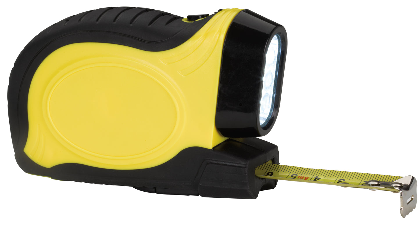 Tape Measure with LED Flashlight-21182