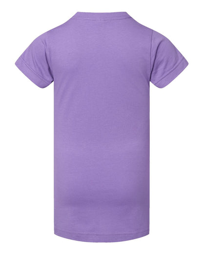 LAT Girls' Fine Jersey Tee - 2616
