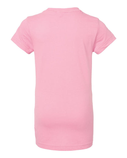 LAT Girls' Fine Jersey Tee - 2616
