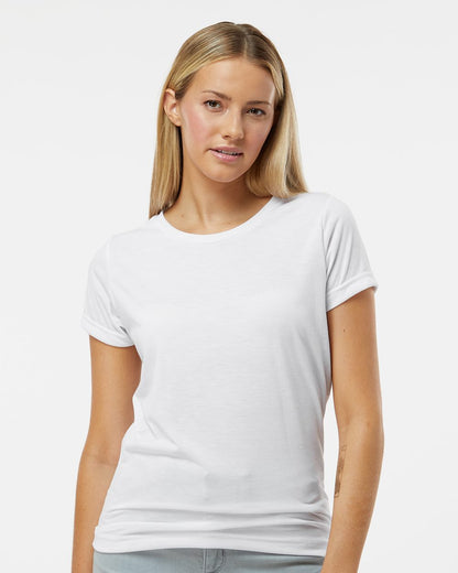 SubliVie Women's Polyester Sublimation Tee - 1510