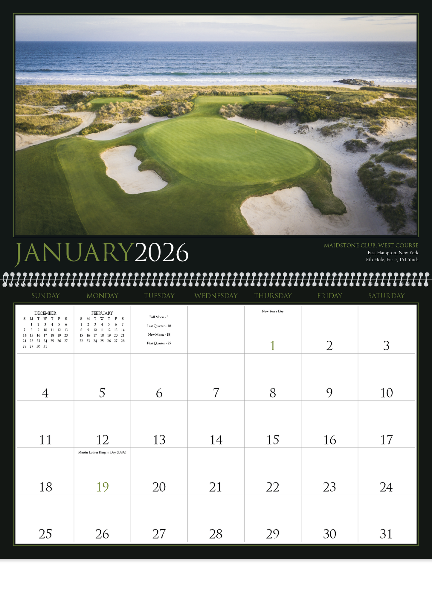 Triumph Calendars Golf America Calendar-2201