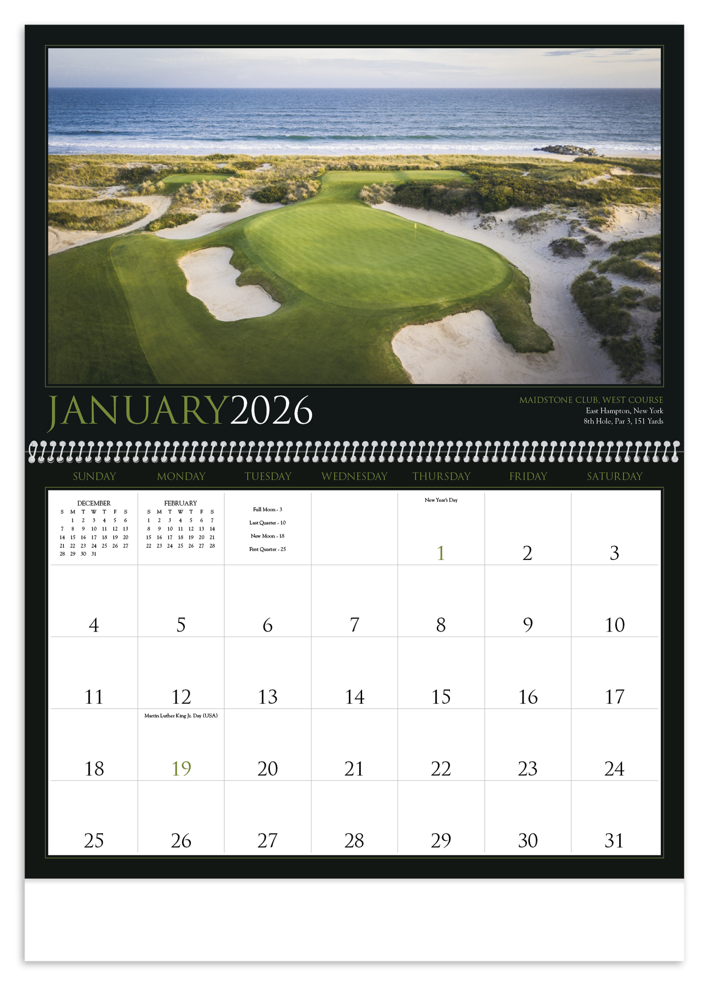 Triumph Calendars Golf America Calendar-2201