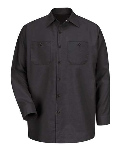 Men's Industrial Long Sleeve Work Shirt