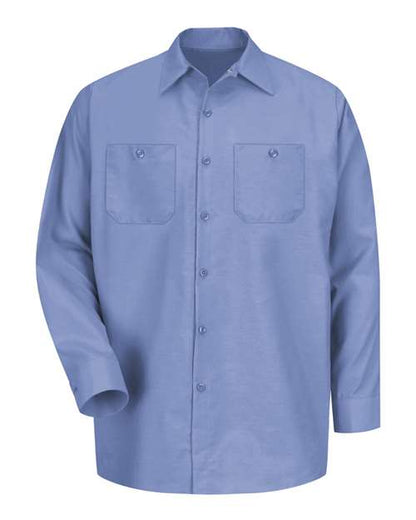 Men's Industrial Long Sleeve Work Shirt