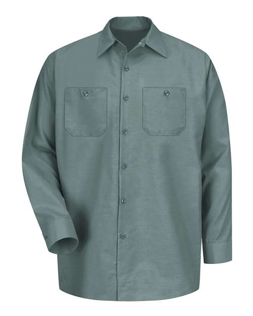 Men's Industrial Long Sleeve Work Shirt