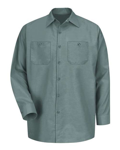 Men's Industrial Long Sleeve Work Shirt