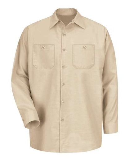 Men's Industrial Long Sleeve Work Shirt