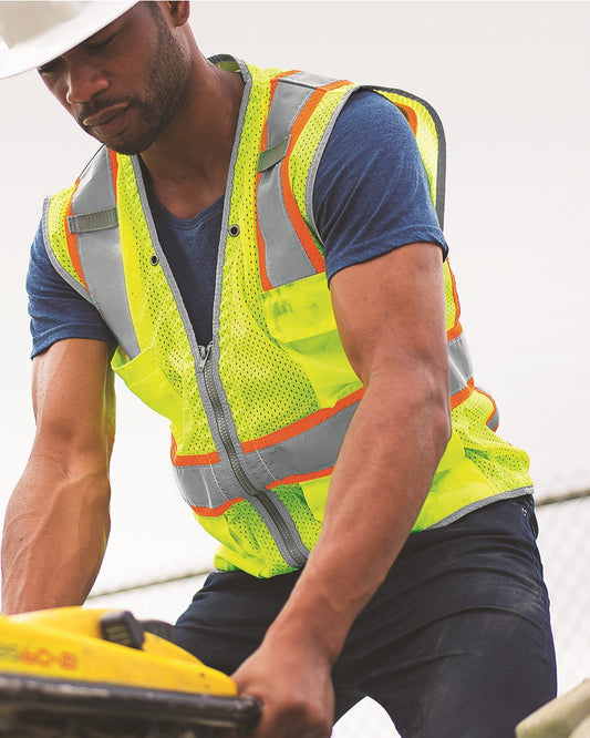 Kishigo Premium Brilliant Series® Heavy-Duty Class 2 Vest - 1510-1511