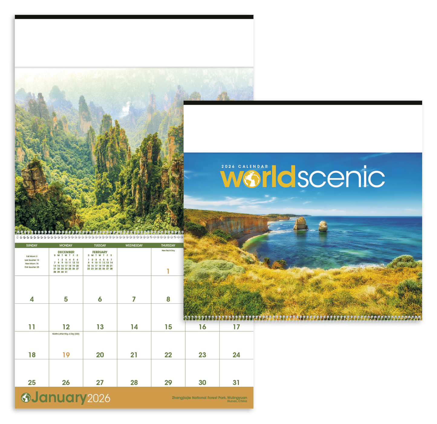 Triumph Calendars World Scenic Calendar-2300