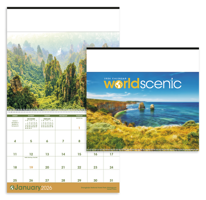 Triumph Calendars World Scenic Calendar-2300