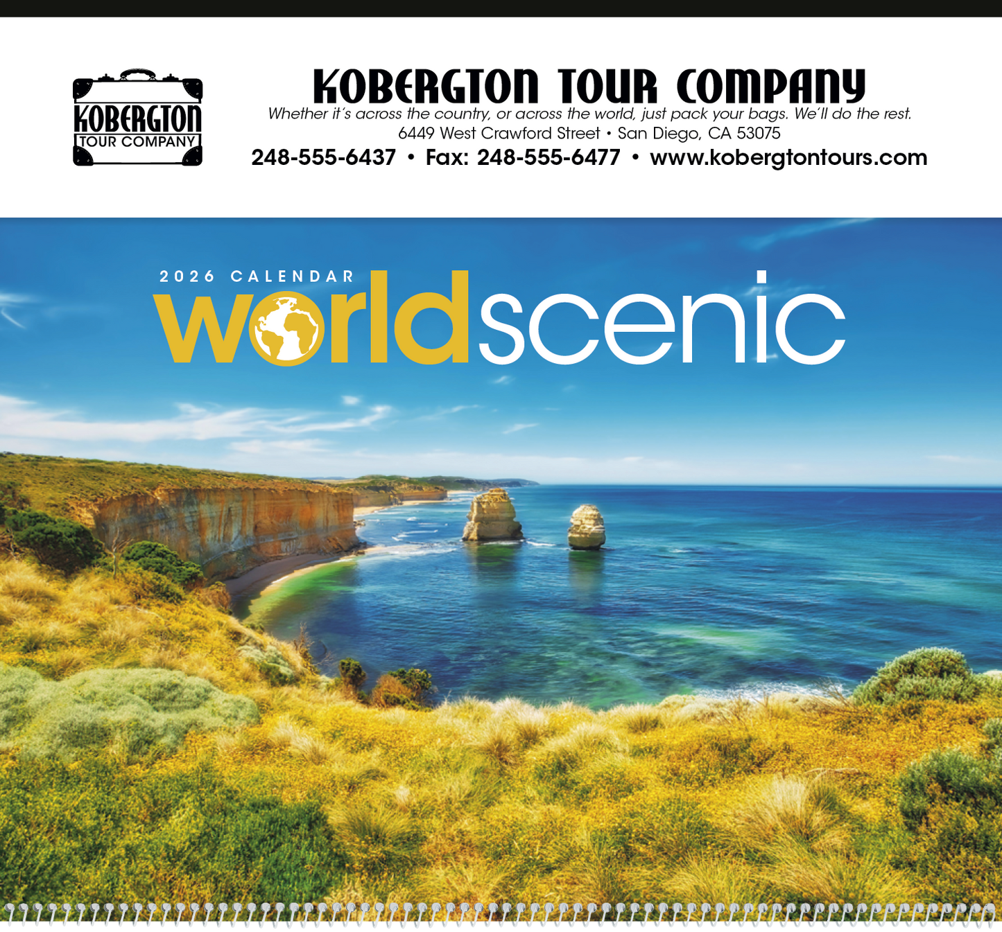 Triumph Calendars World Scenic Calendar-2300