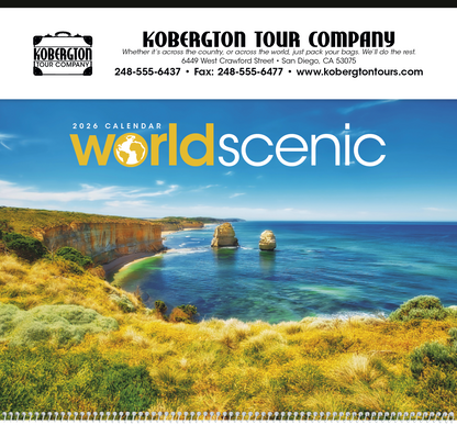 Triumph Calendars World Scenic Calendar-2300