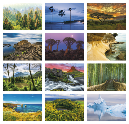 Triumph Calendars World Scenic Calendar-2300