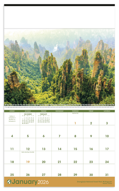 Triumph Calendars World Scenic Calendar-2300