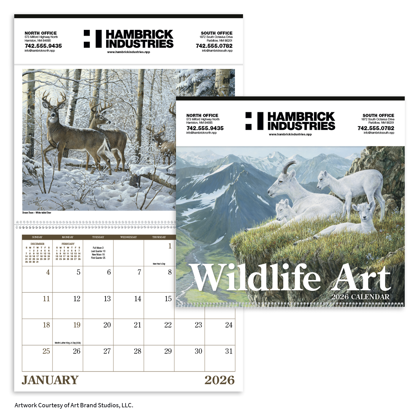 Triumph Calendars Wildlife Art Calendar-2301