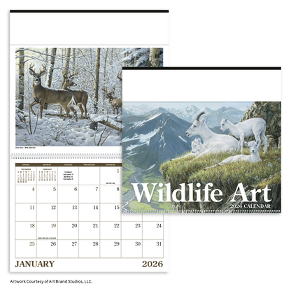 Triumph Calendars Wildlife Art Calendar-2301
