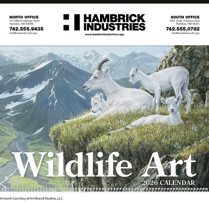 Triumph Calendars Wildlife Art Calendar-2301