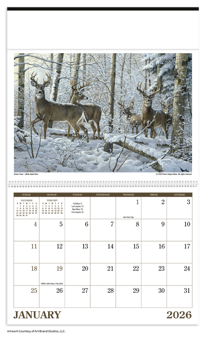Triumph Calendars Wildlife Art Calendar-2301