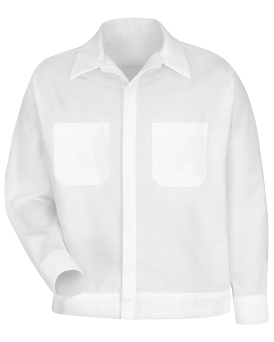 Red Kap Button-Front Shirt Jacket - SP35