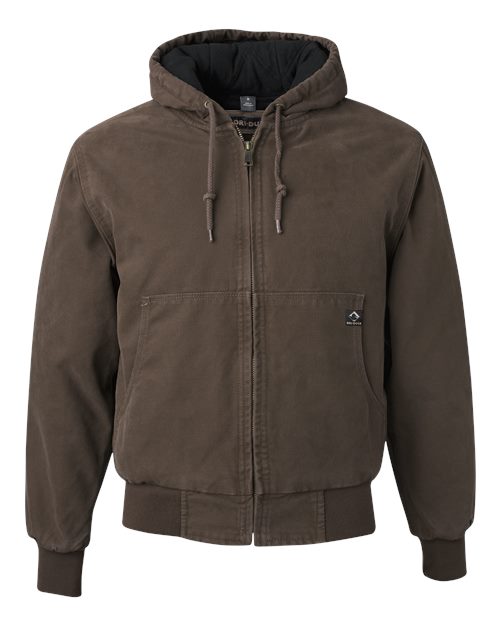 Men's Cheyenne Boulder Cloth™ Hooded Jacket with Tricot Quilt Lining