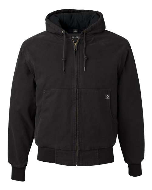 Men's Tall Cheyenne Boulder Cloth™ Hooded Jacket with Tricot Quilt Lining