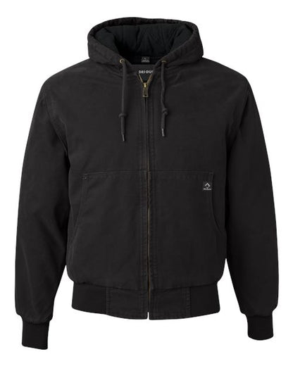 Men's Tall Cheyenne Boulder Cloth™ Hooded Jacket with Tricot Quilt Lining