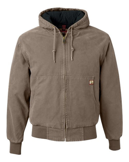 Men's Tall Cheyenne Boulder Cloth™ Hooded Jacket with Tricot Quilt Lining