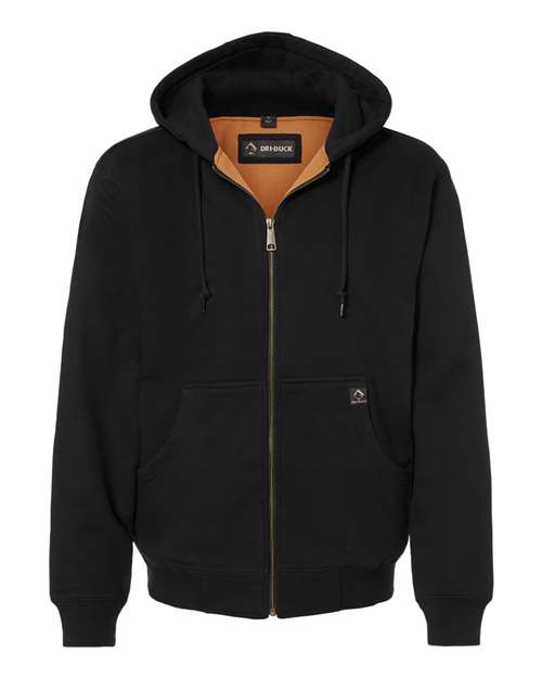 Men's Tall Crossfire Heavyweight Power Fleece Hooded Jacket with Thermal Lining