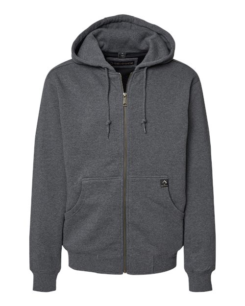 Men's Tall Crossfire Heavyweight Power Fleece Hooded Jacket with Thermal Lining