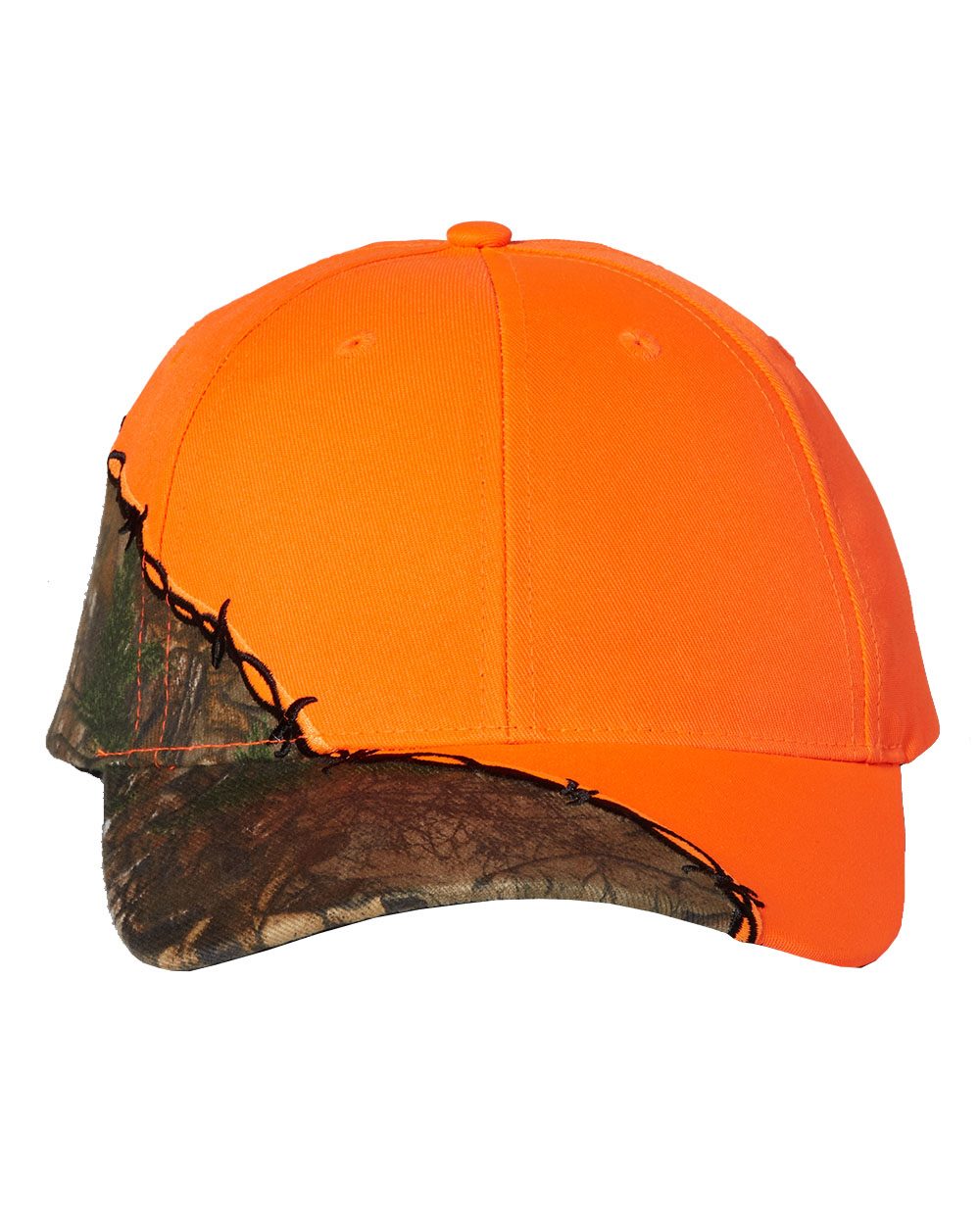 Kati Licensed Camo with Barbed Wire Embroidery Cap - LC4BW