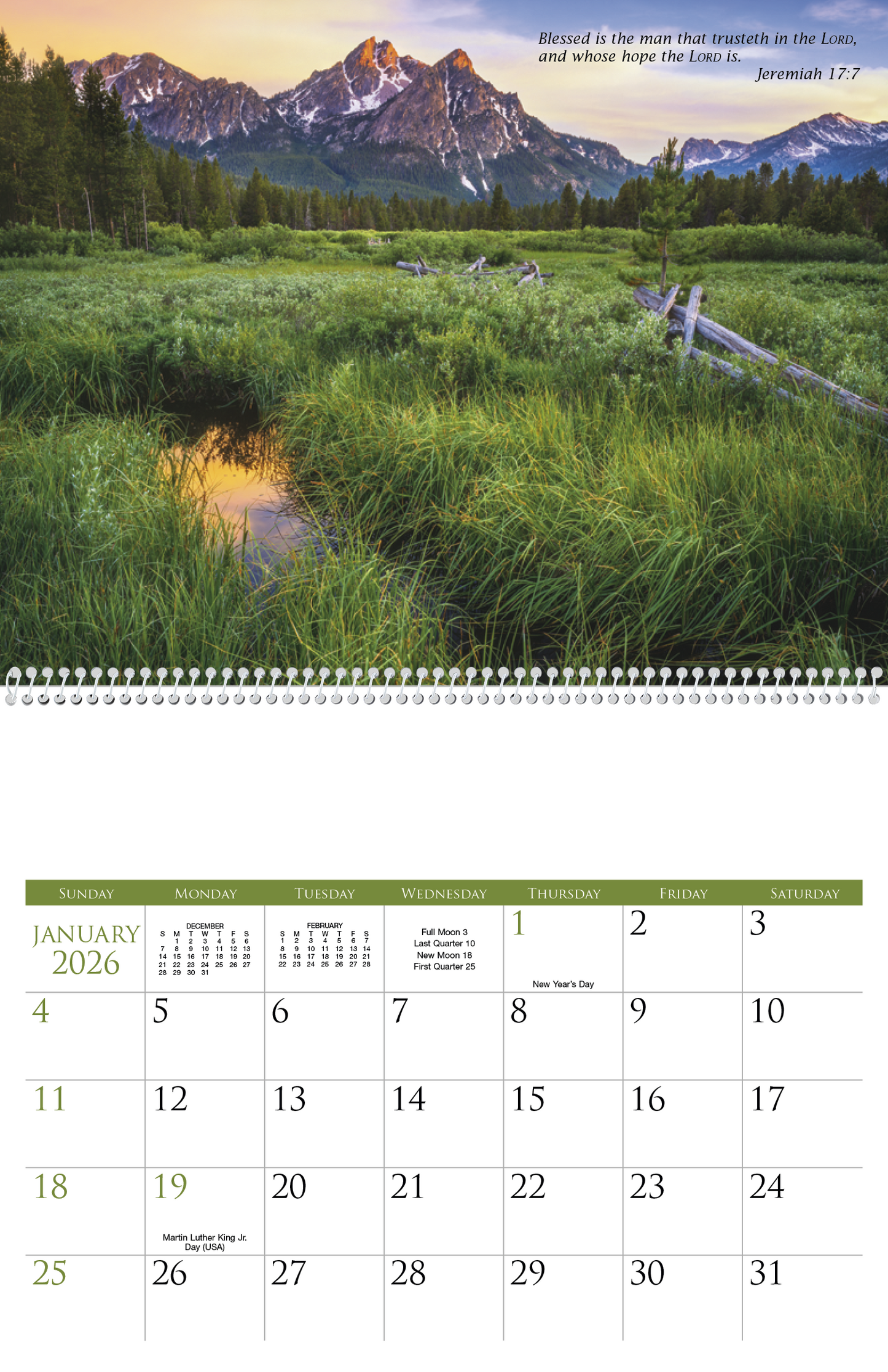 Triumph Calendars Bible Passages Calendar-2503