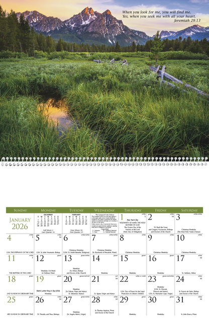 Triumph Calendars Catholic Scenic Calendar-2504