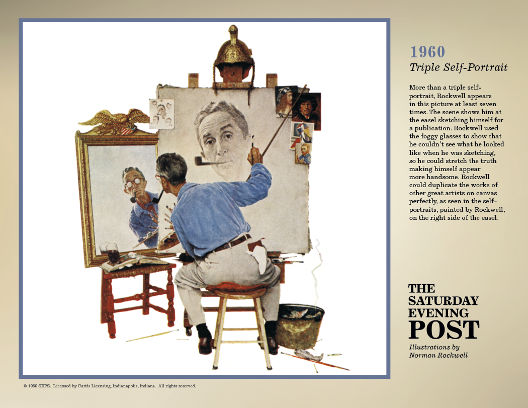 Triumph Calendars The Saturday Evening Post Illustrations by Norman Rockwell Calendar-2508