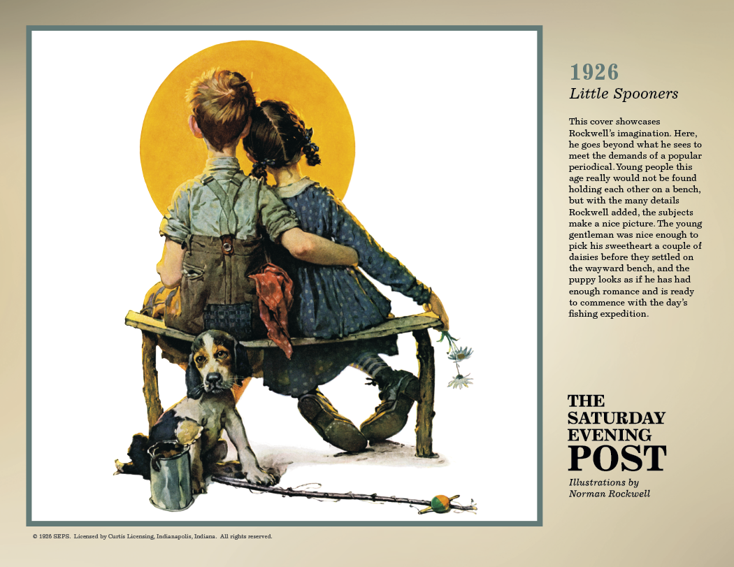 Triumph Calendars The Saturday Evening Post Illustrations by Norman Rockwell Calendar-2508